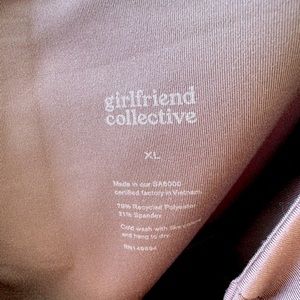 Girlfriend Collective size XL (rosewood color)